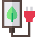 industry,energy,ecology and environment,electronics,nature,plug,sustainability,green energy,leaf,sustainable,wire